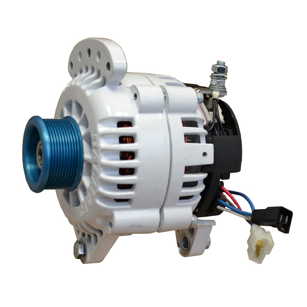 Balmar Alternator 100 AMP 12V 3.15" Dual Foot Saddle J10 Pulley w/Isolated Ground [60-100-J10] - The Happy Skipper