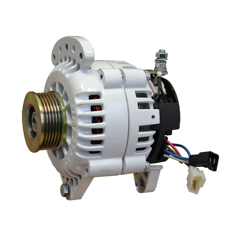 Balmar Alternator 100 AMP 12V 3.15" Dual Foot Saddle K6 Pulley w/Isolated Ground [60-100-K6] - The Happy Skipper