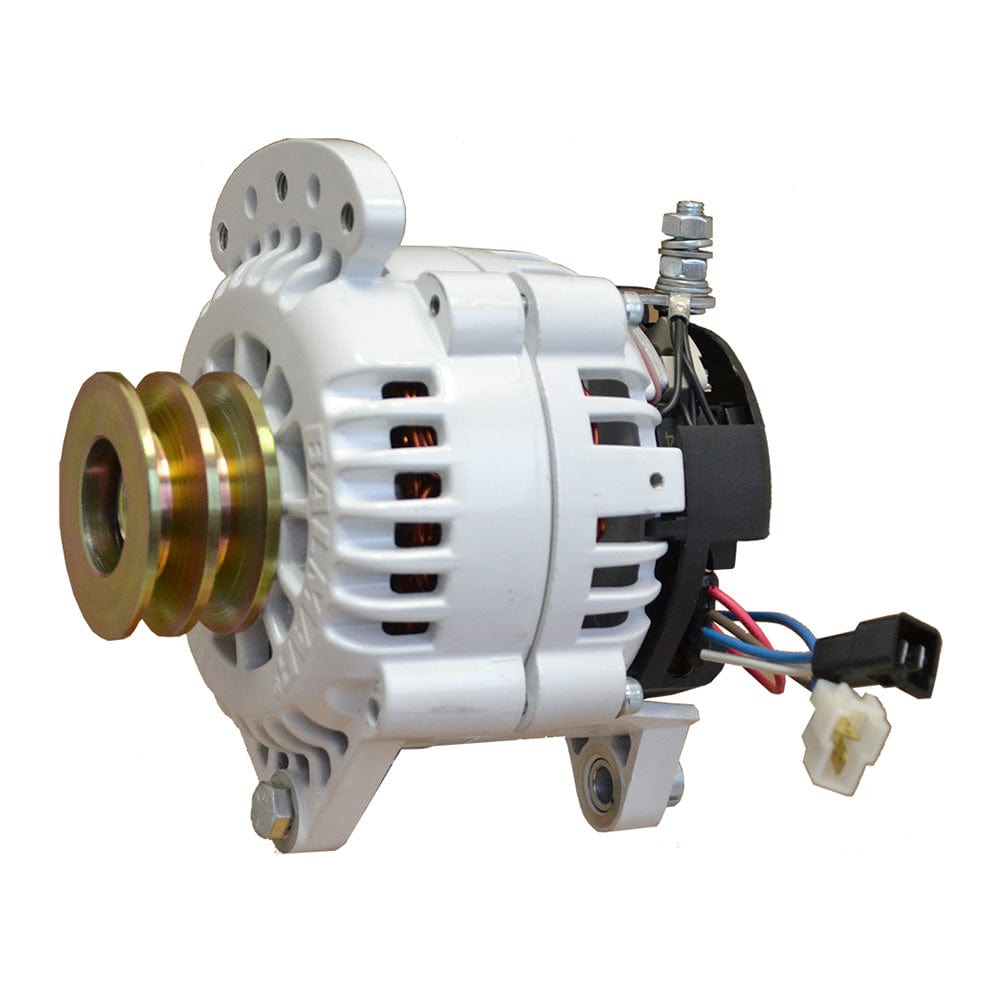 Balmar Alternator 100 AMP 12V 3.15" Dual Foot Saddle Pulley w/Isolated Ground [60-100-DV] - The Happy Skipper