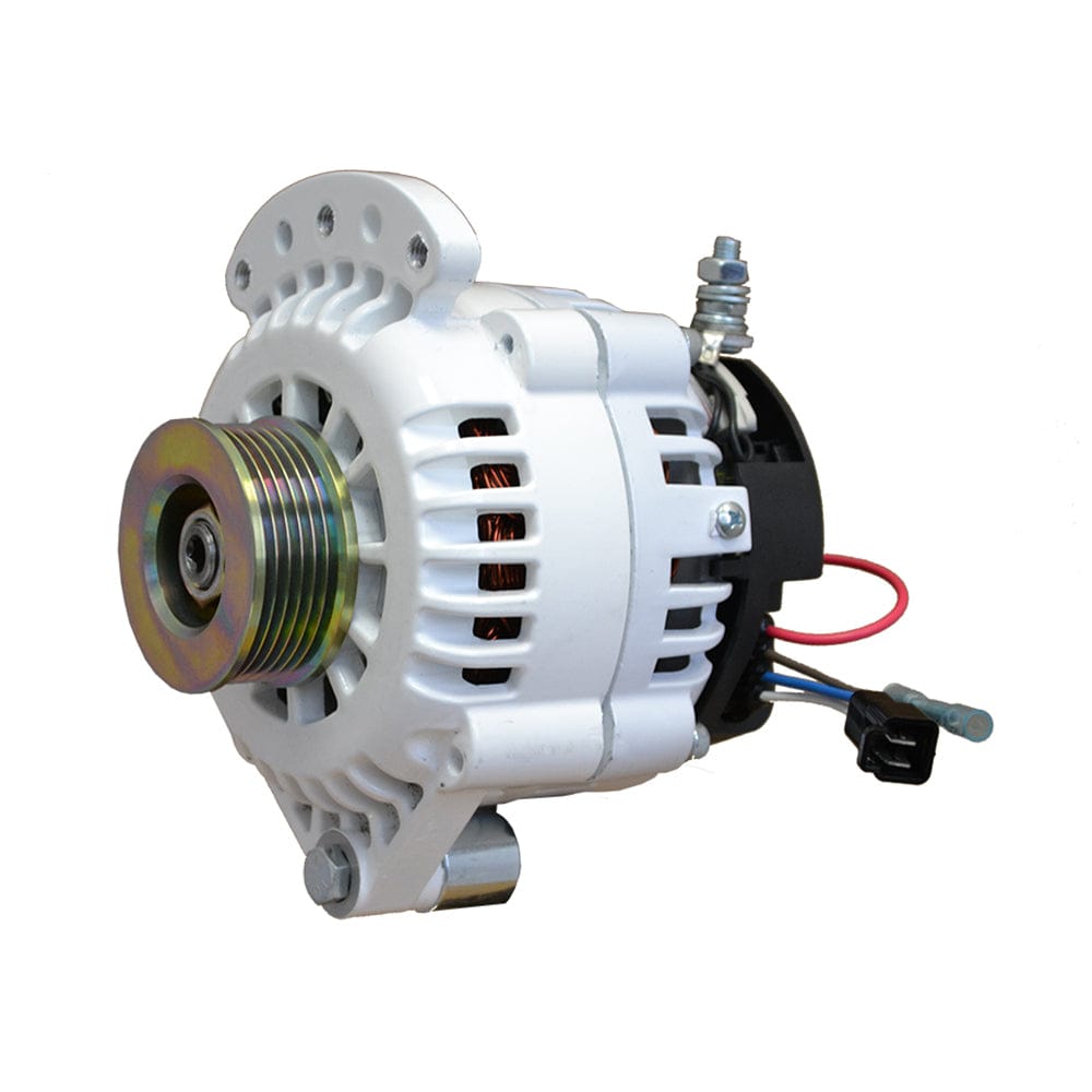 Balmar Alternator 120 Amp 12V 1-2" Single Foot Single K6 Pulley w/Isolated Grounding [621-120-K6] - The Happy Skipper