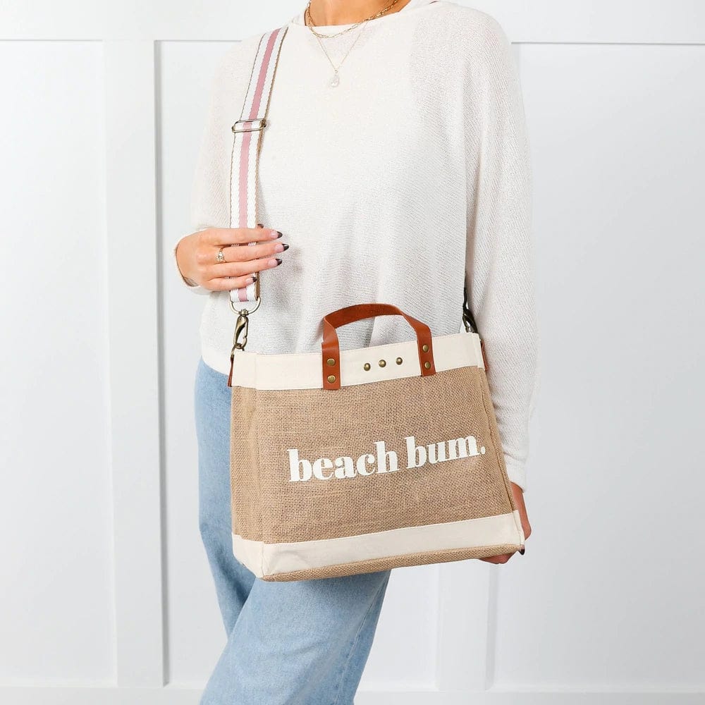 Beach Bum Jute Crossbody Tote - The Happy Skipper