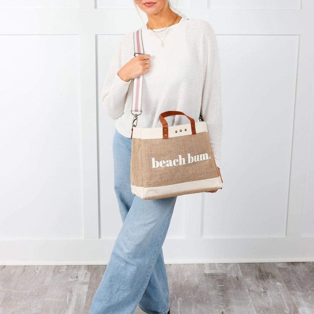 Beach Bum Jute Crossbody Tote - The Happy Skipper