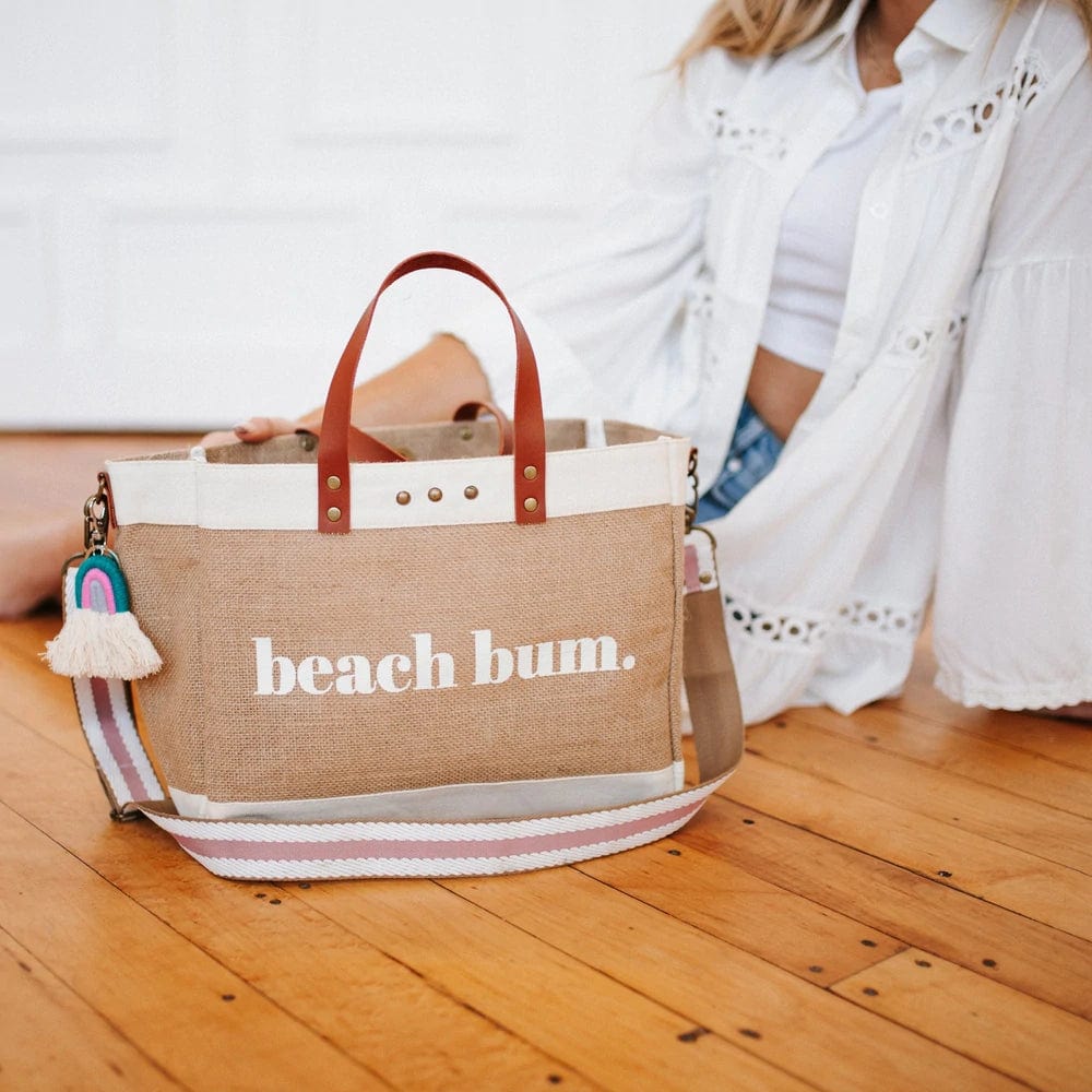 Beach Bum Jute Crossbody Tote - The Happy Skipper