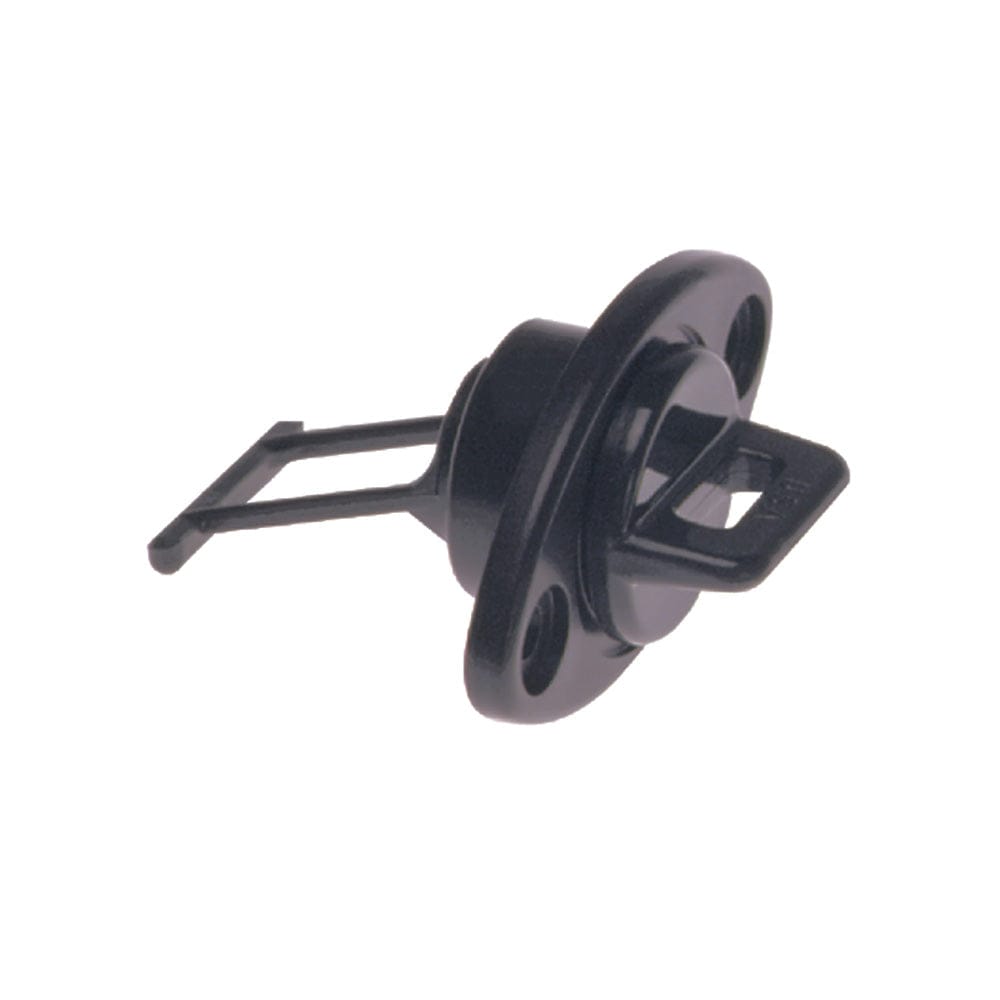 Beckson 1" Drain Plug Screw Type w/Gasket - Black [DP10-B] - The Happy Skipper