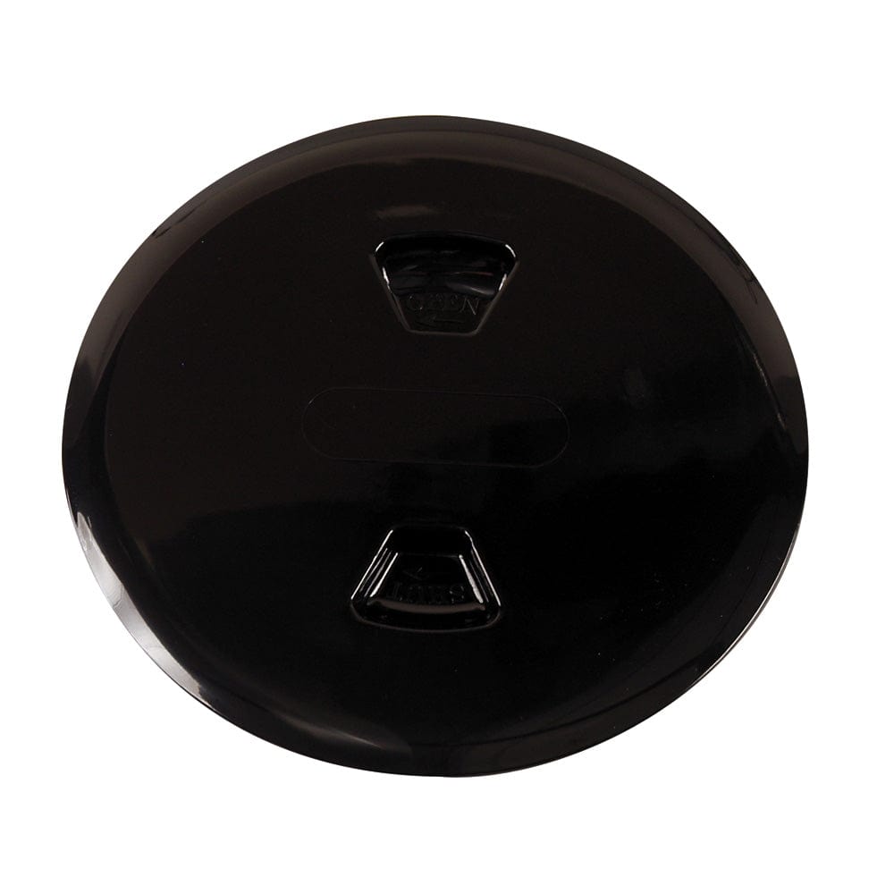 Beckson 5" Twist-Out Deck Plate - Black [DP50-B] - The Happy Skipper