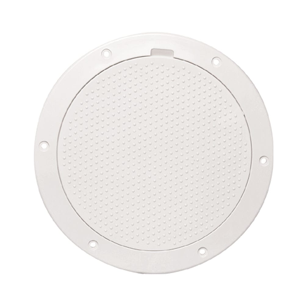 Beckson 6" Non-Skid Pry-Out Deck Plate - White [DP63-W] - The Happy Skipper