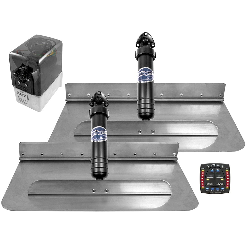 Bennett 1812ATP 18 x 12 Hydraulic Trim Tabs with ATP [1812ATP] - The Happy Skipper