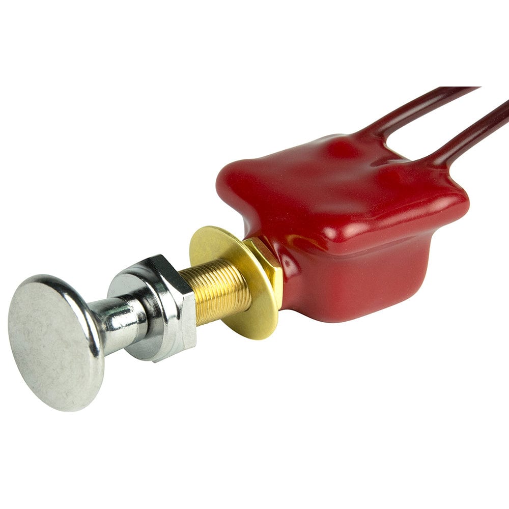 BEP 2-Position SPST Push-Pull Switch w/Wire Leads - OFF/ON [1001306] - The Happy Skipper