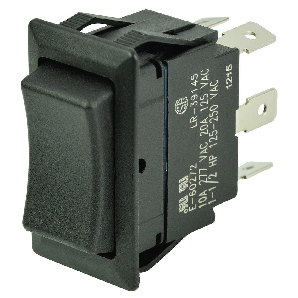 BEP DPDT Rocker Switch - 12V/24V - (ON)/OFF/(ON) [1001713] - The Happy Skipper