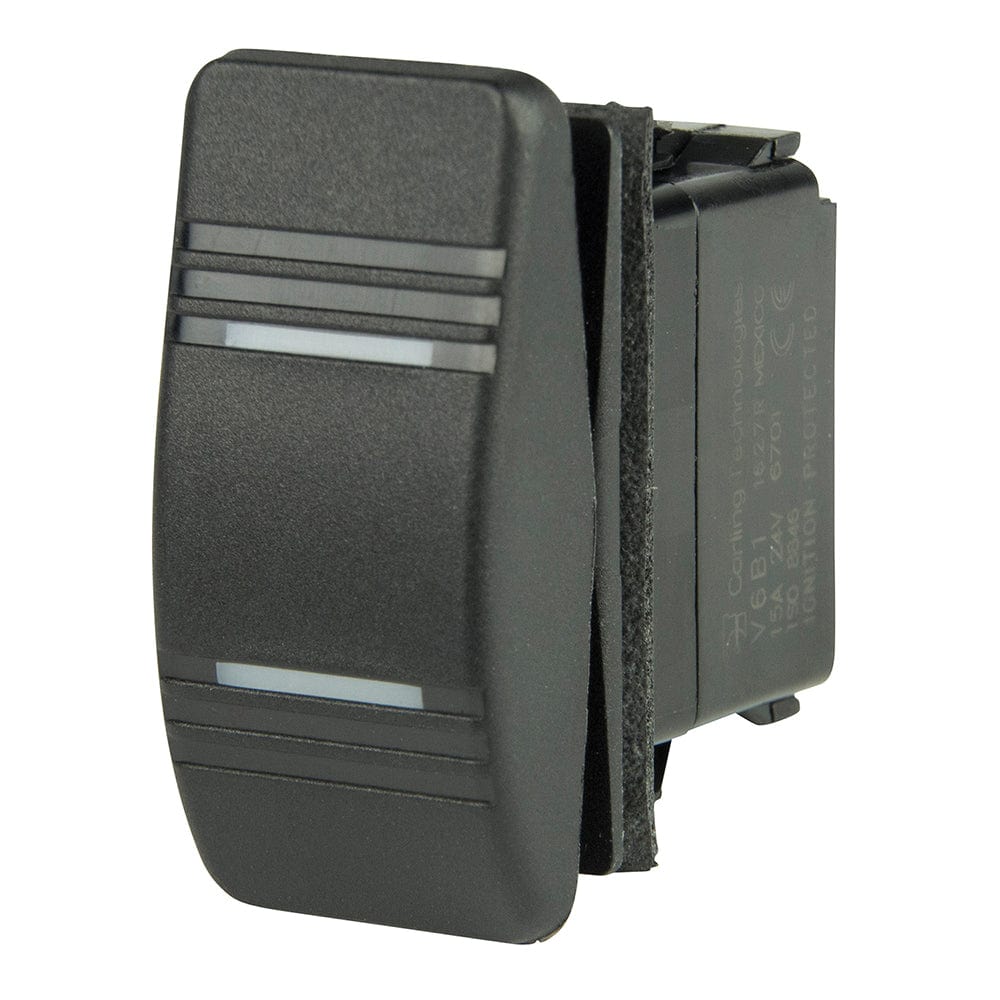 BEP SPDT Contura Switch - 2-Amber LEDs - ON/OFF/ON [1001803] - The Happy Skipper