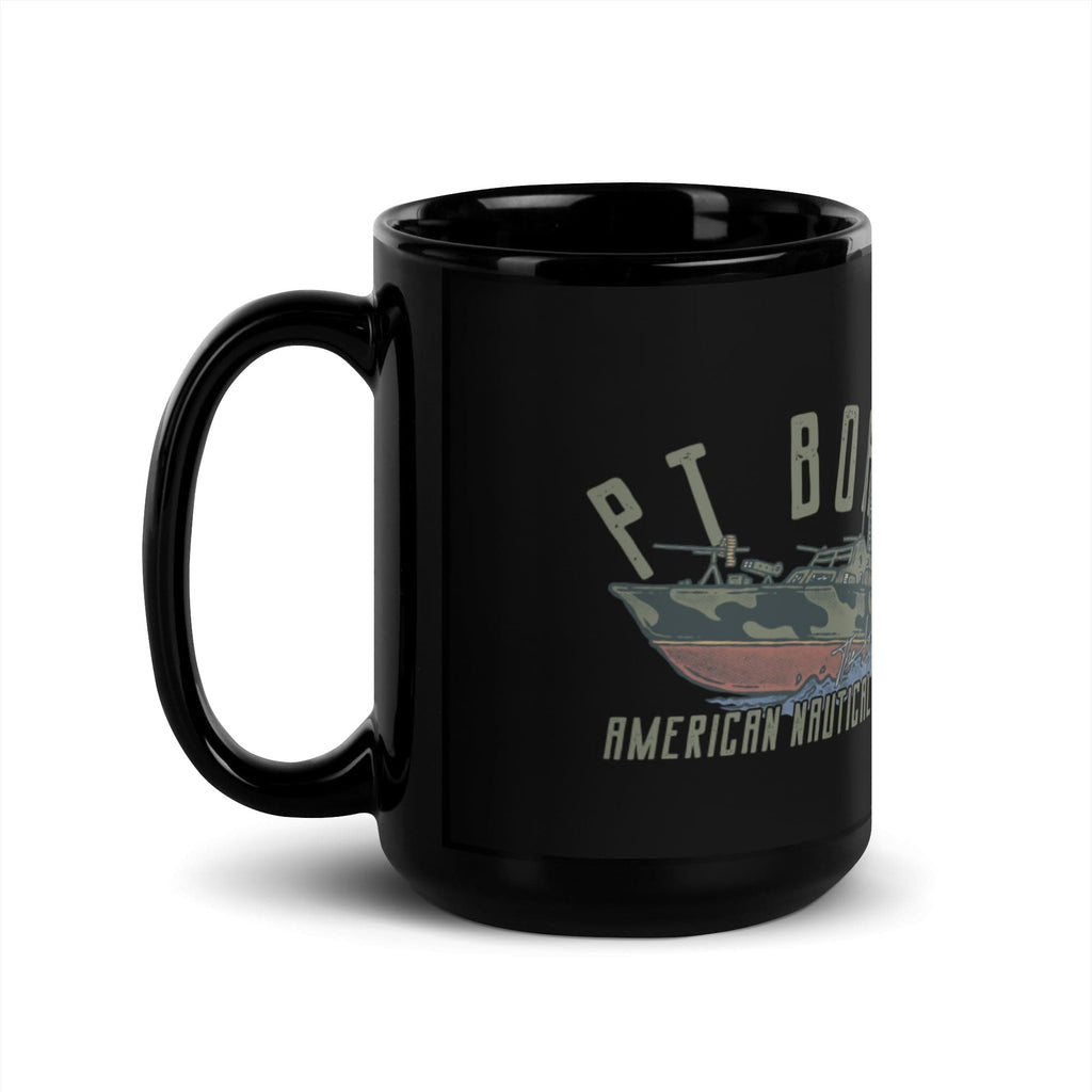 Black Glossy Mug - The Happy Skipper