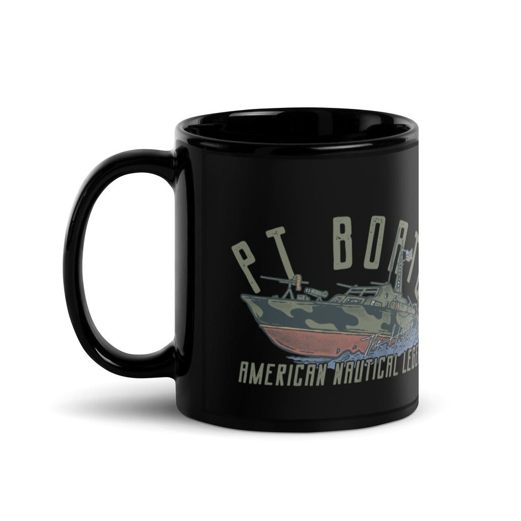 Black Glossy Mug - The Happy Skipper