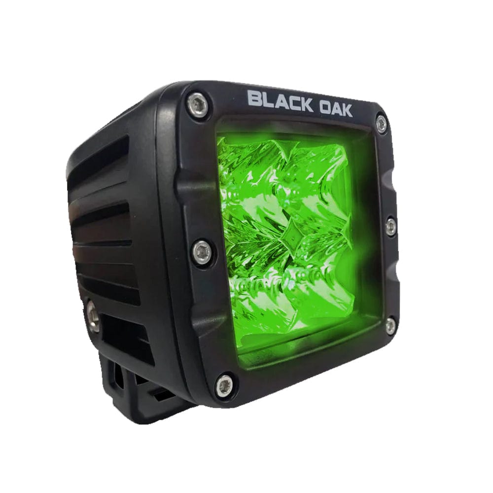 Black Oak Green Hog Hunting 2" Flood Pod - Black [2G-POD3OS] - The Happy Skipper