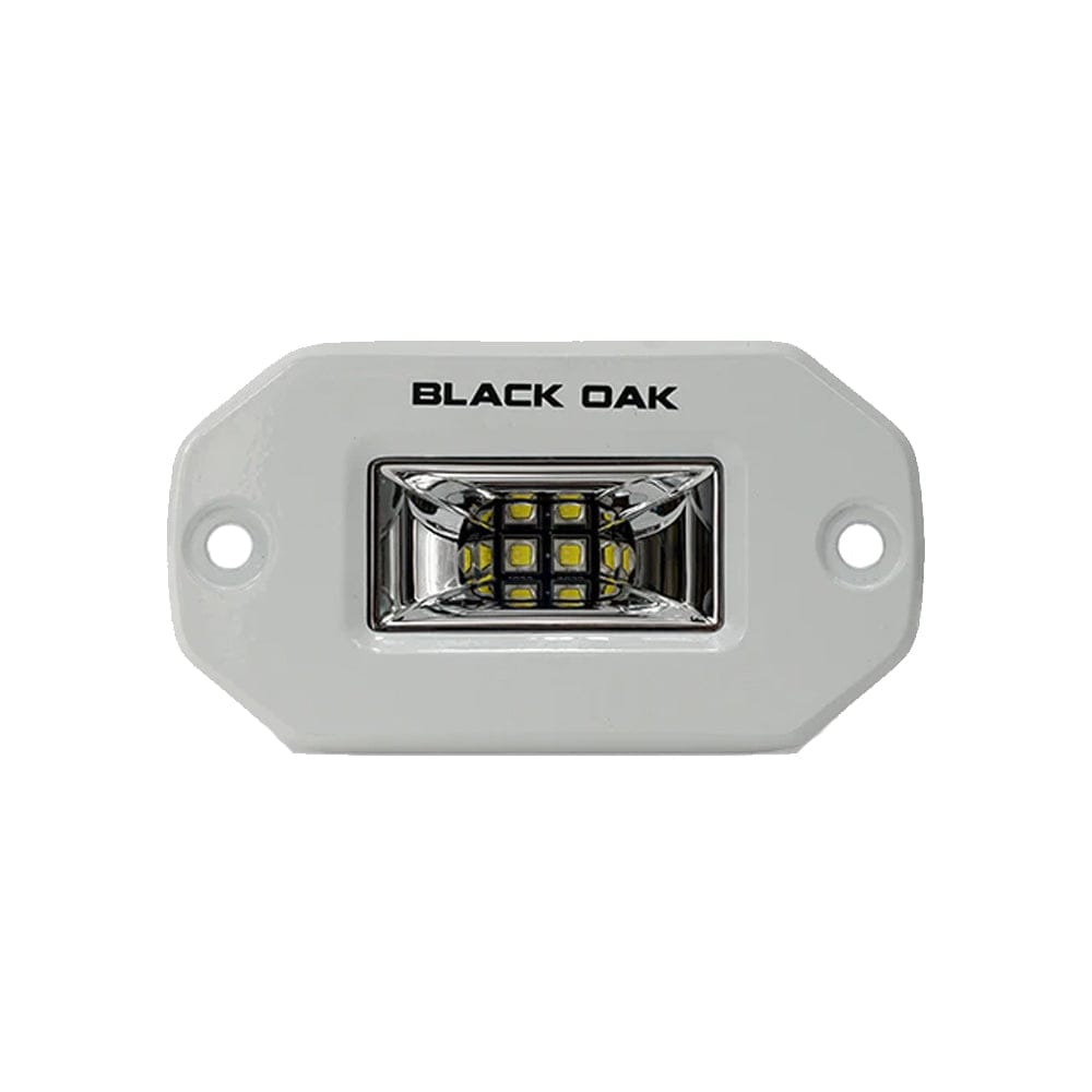 Black Oak Pro Series 2" Flush Mounted Scene Light - White [2FSL-SRPOD10CR] - The Happy Skipper