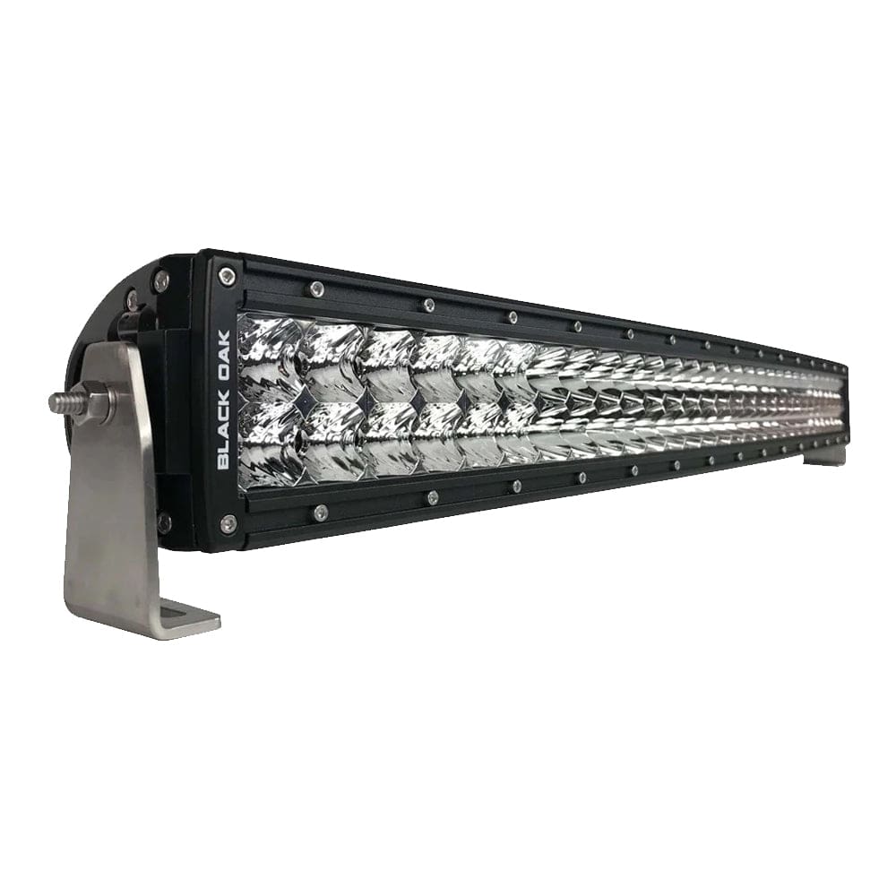Black Oak Pro Series Curved Double Row Combo 30" Light Bar - Black [30CC-D5OS] - The Happy Skipper