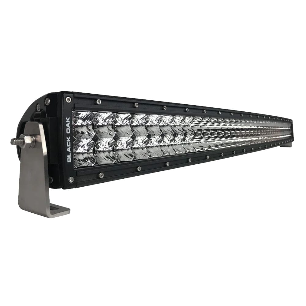 Black Oak Pro Series Curved Double Row Combo 40" Light Bar - Black [40CC-D5OS] - The Happy Skipper