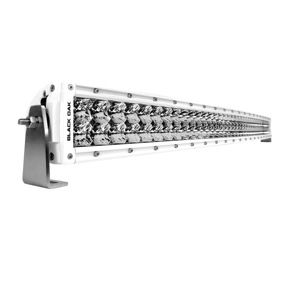 Black Oak Pro Series Curved Double Row Combo 40" Light Bar - White [40CCM-D5OS] - The Happy Skipper