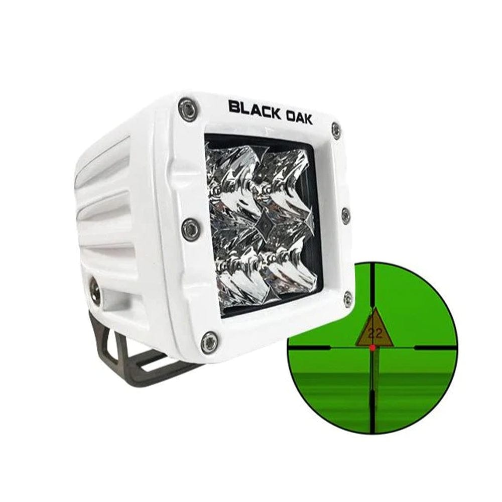 Black Oak Pro Series Infrared 2" 850nm Flood Pod Light - White [2MIR-POD850] - The Happy Skipper