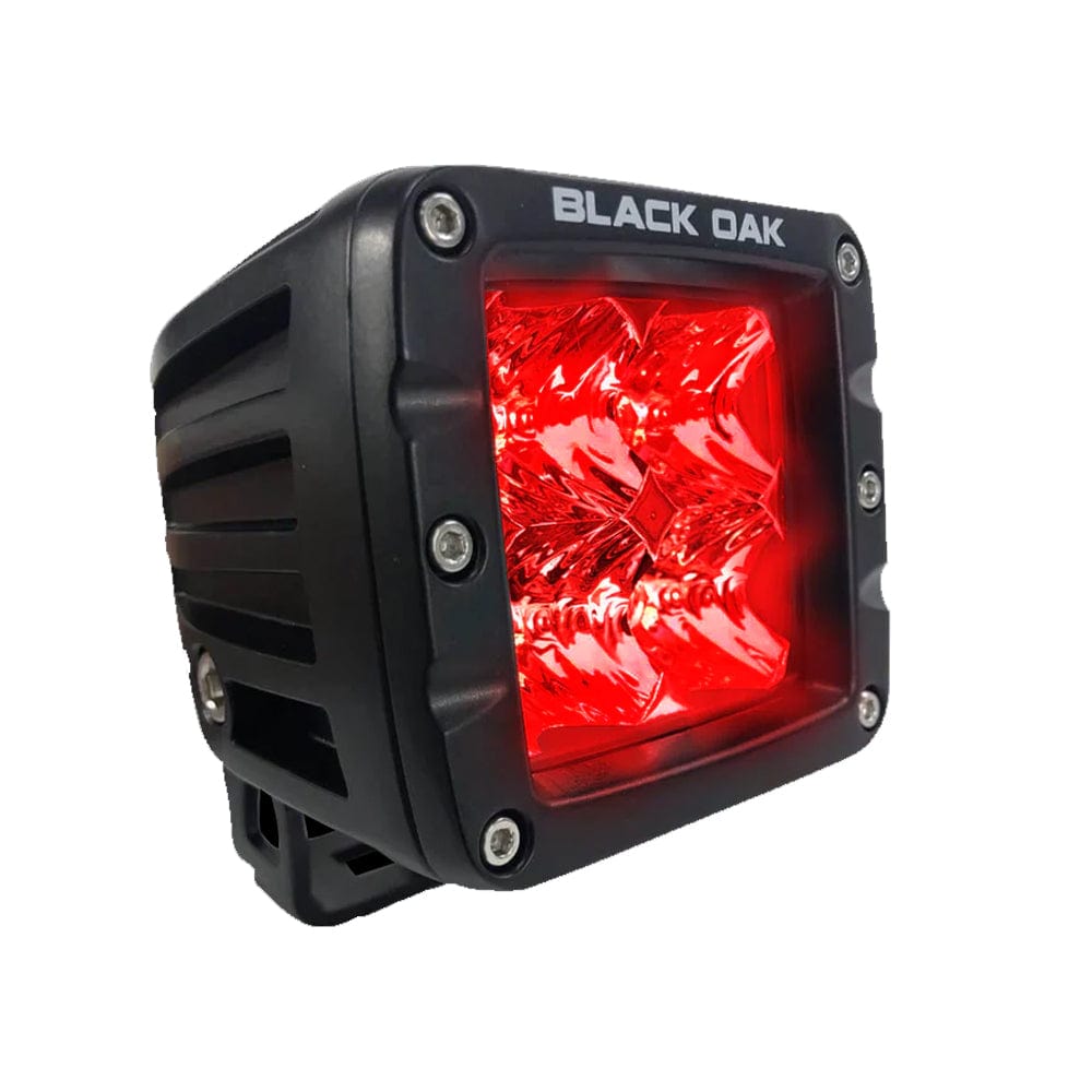 Black Oak Red Predator Hunting 2" Flood Pod - Black [2R-POD3OS] - The Happy Skipper