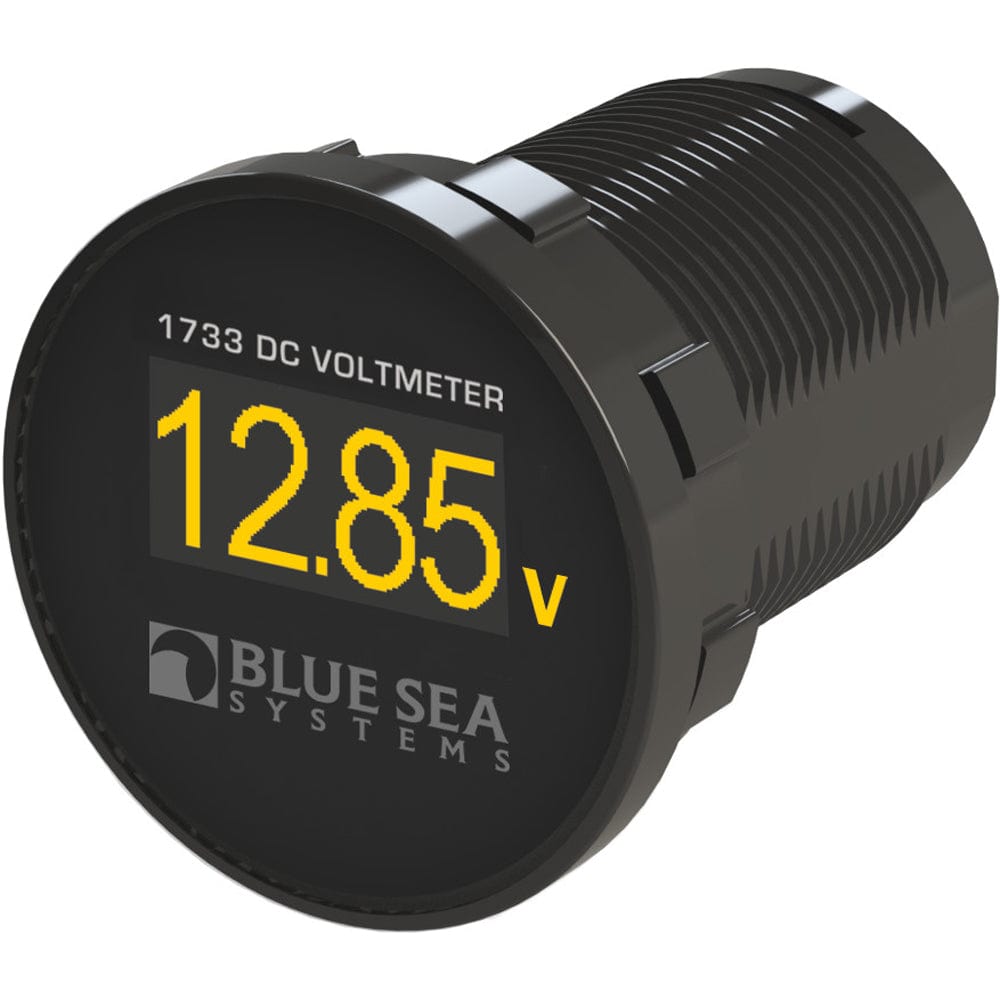 Blue Sea 1733 Mini OLED DC Voltmeter [1733] - The Happy Skipper