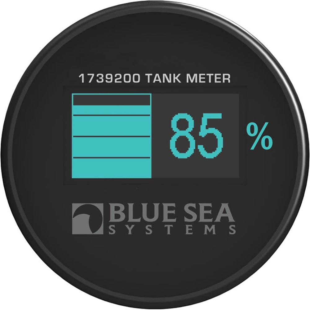 Blue Sea 1739200 Mini OLED Tank Meter - Blue [1739200] - The Happy Skipper