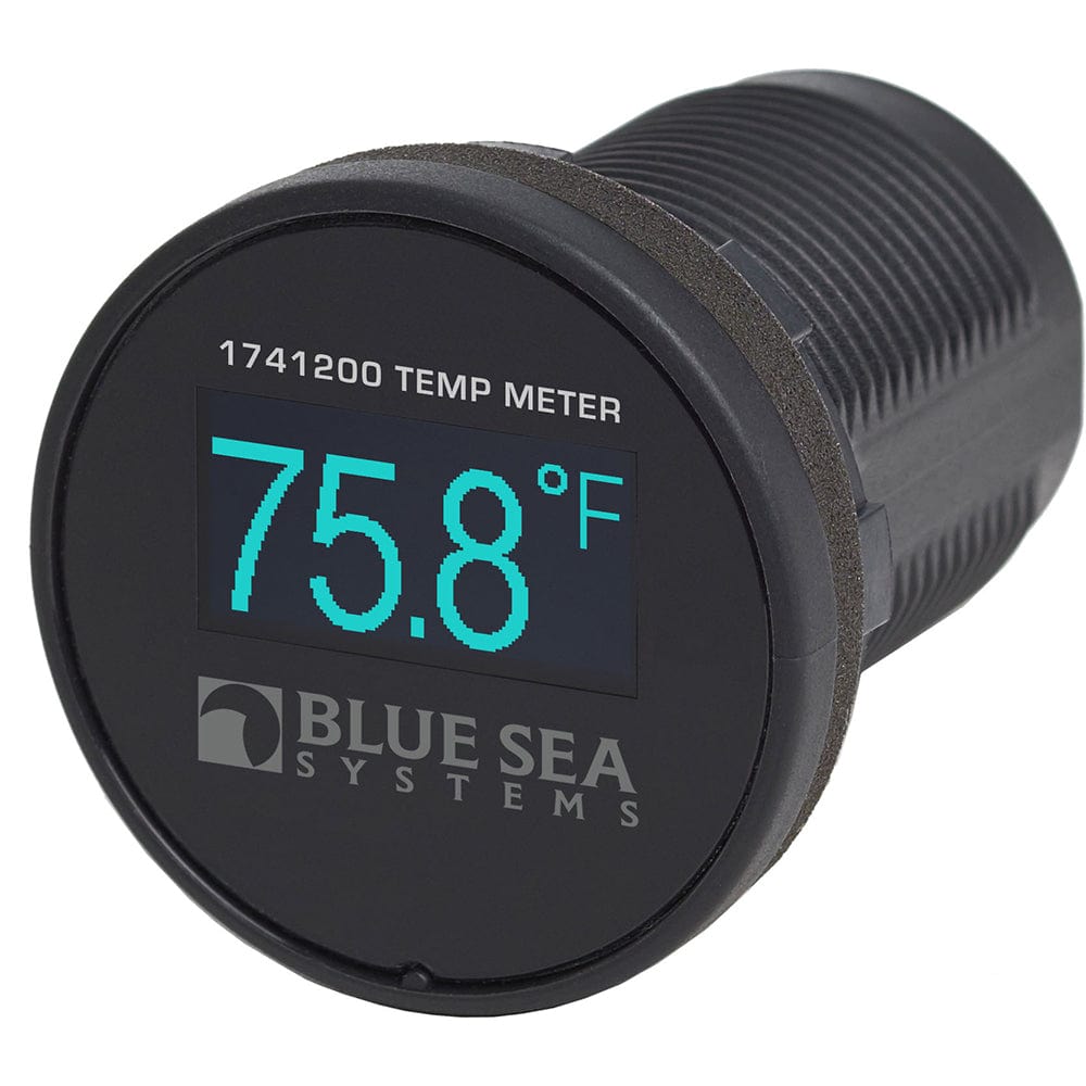 Blue Sea 1741200 Mini OLED Temperature Monitor - Blue [1741200] - The Happy Skipper