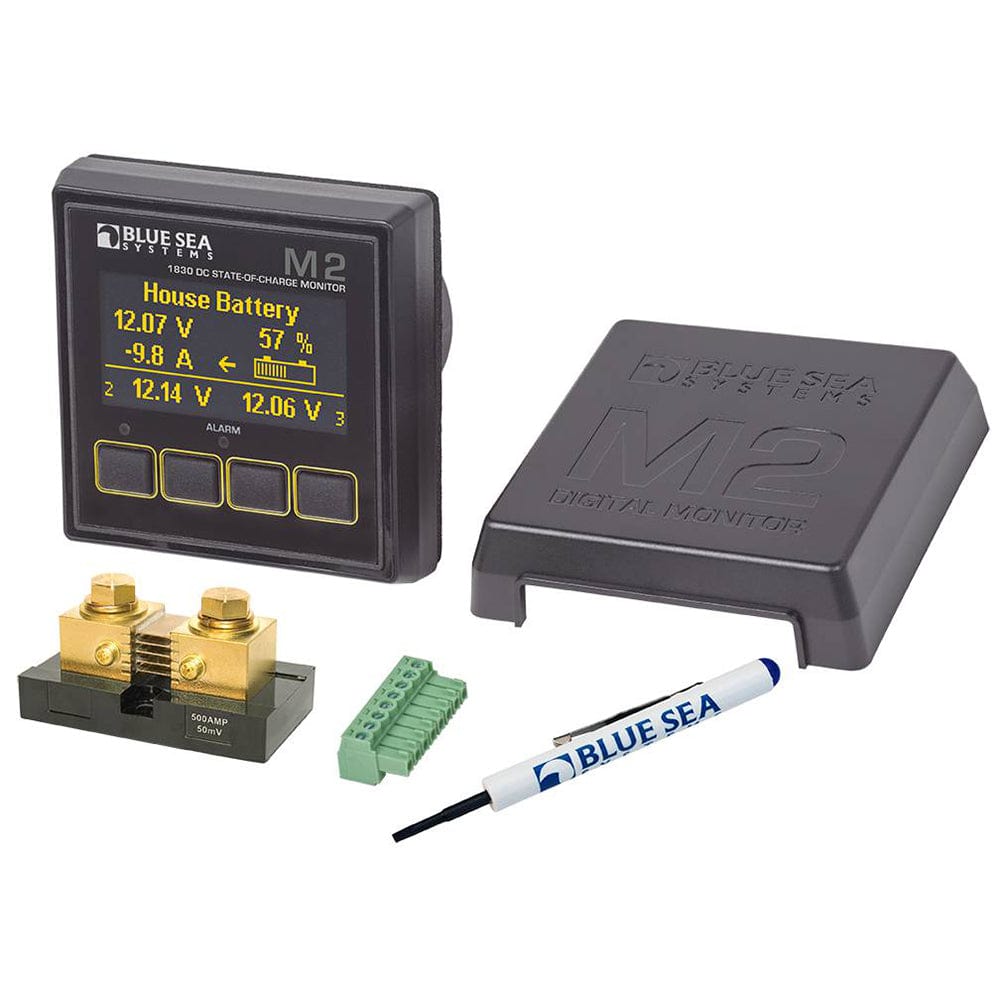 Blue Sea 1830 M2 DC SoC State of Charge Monitor [1830] - The Happy Skipper