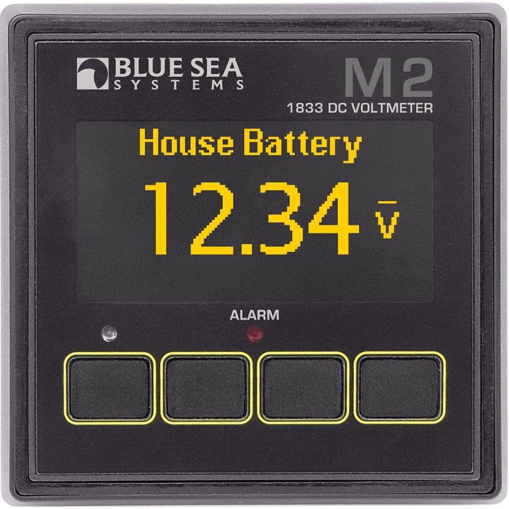 Blue Sea 1833 M2 DC Voltmeter [1833] - The Happy Skipper