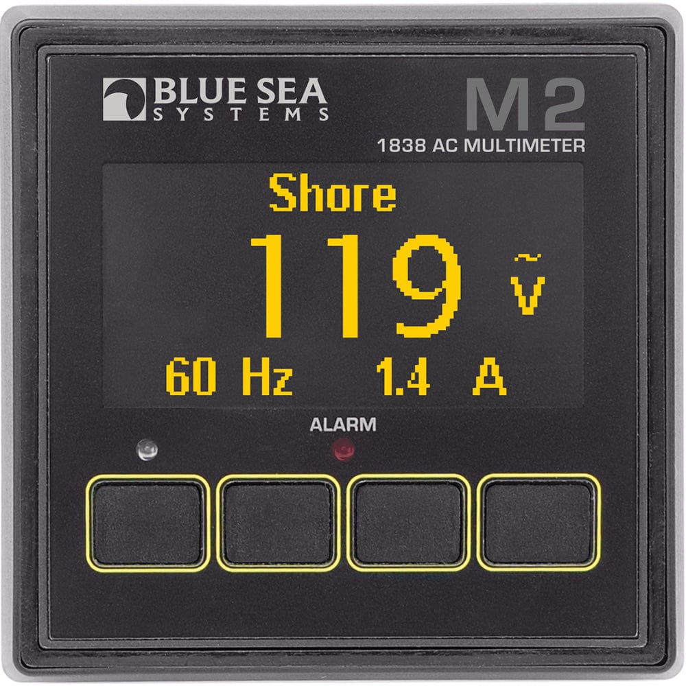 Blue Sea 1838 M2 AC Multimeter [1838] - The Happy Skipper