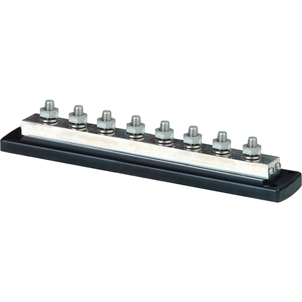 Blue Sea 2107 PowerBar 600AMP Cable Connector - 8 x 3/8" 16 Stud Terminal [2107] - The Happy Skipper