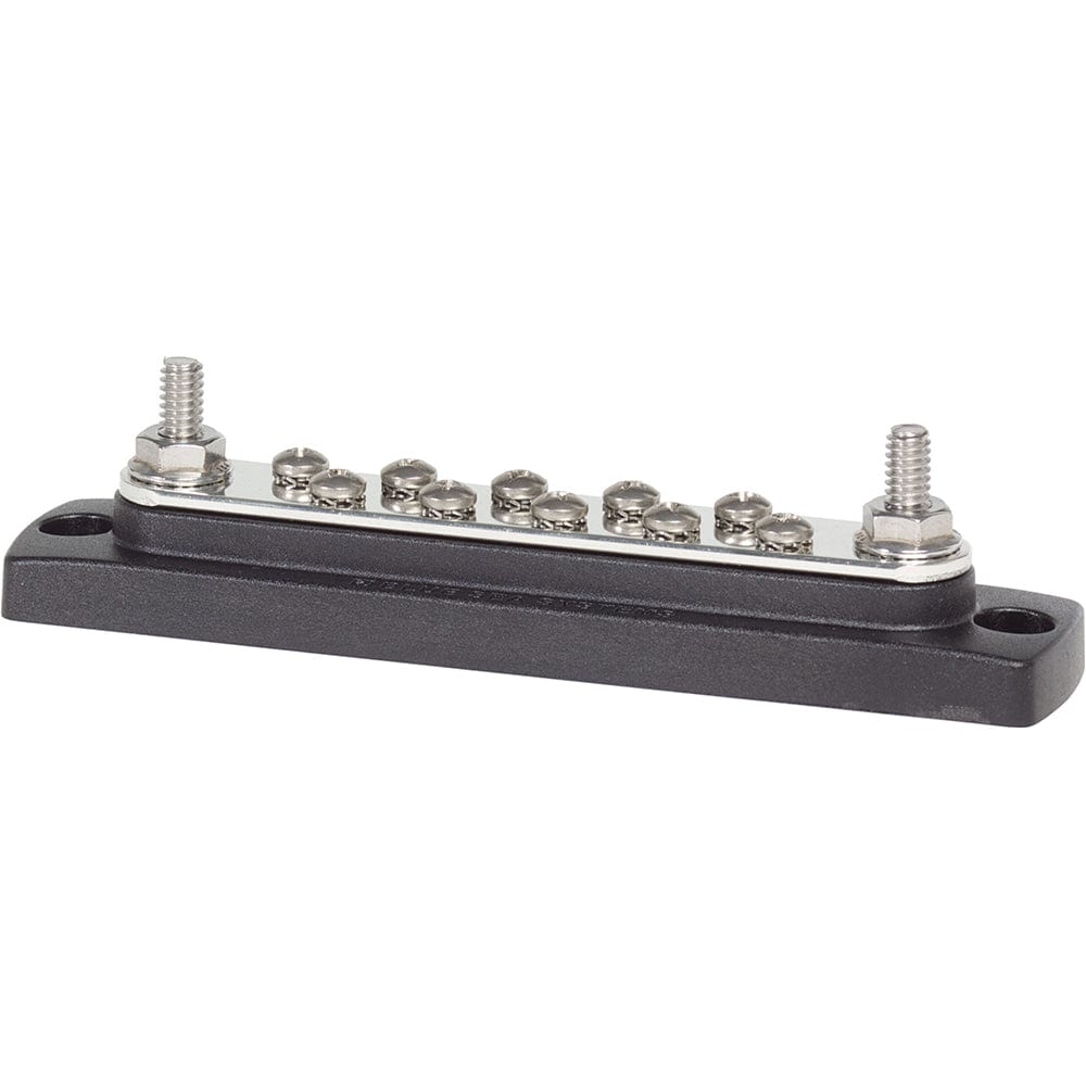 Blue Sea 2301 150AMP Common BusBar 10 x #8-32 Screw Terminal [2301] - The Happy Skipper