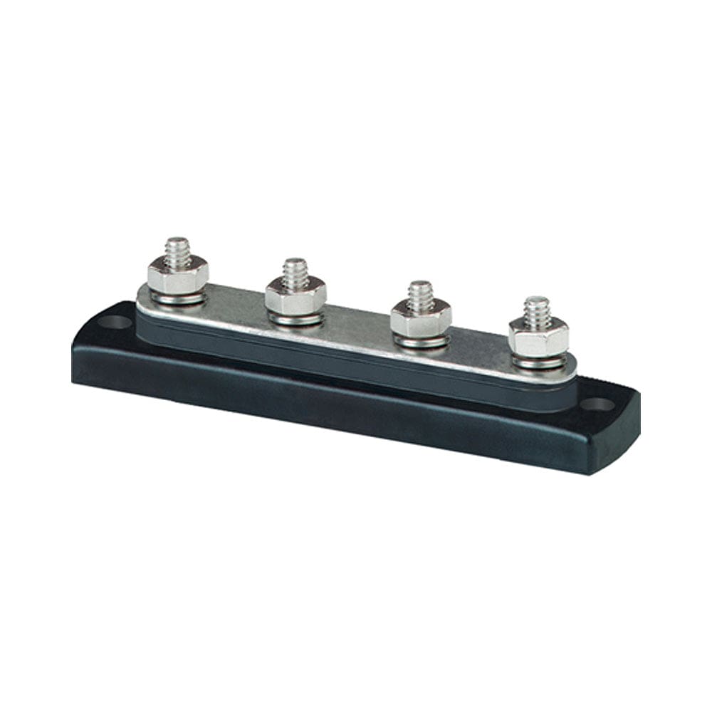 Blue Sea 2305 MiniBus 100 Ampere Common BusBar 4 x 10-32 Stud Terminal [2305] - The Happy Skipper