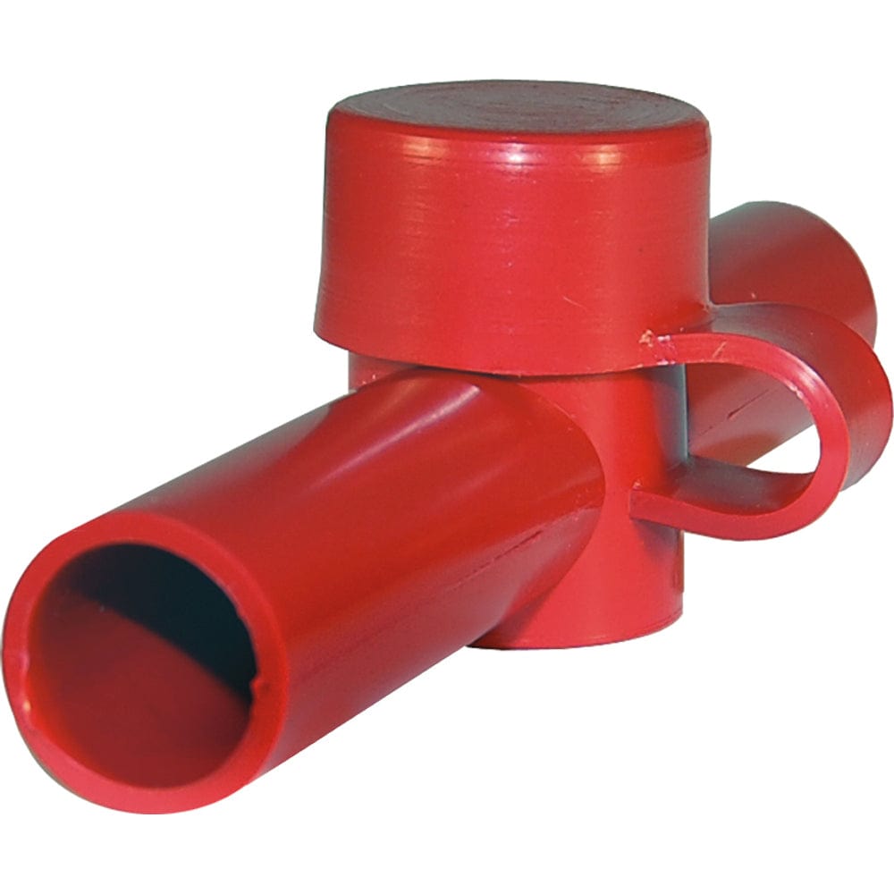 Blue Sea 4003 Cable Cap Dual Entry - Red [4003] - The Happy Skipper