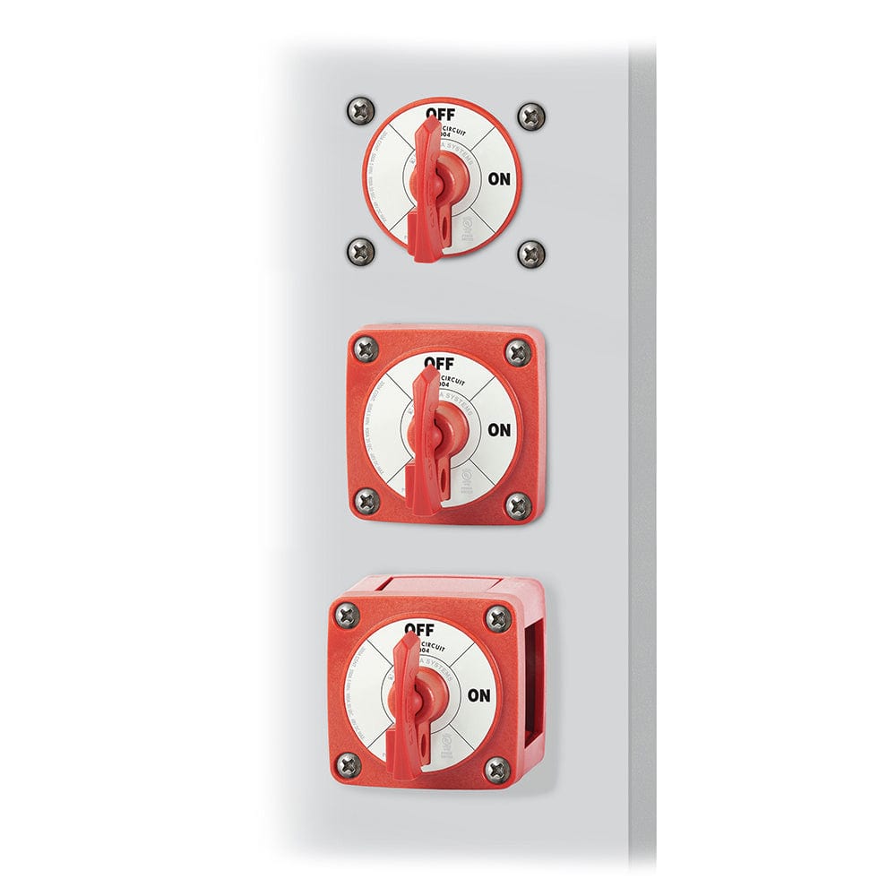 Blue Sea 6004 Single Circuit ON-OFF w/Locking Key - Red [6004] - The Happy Skipper