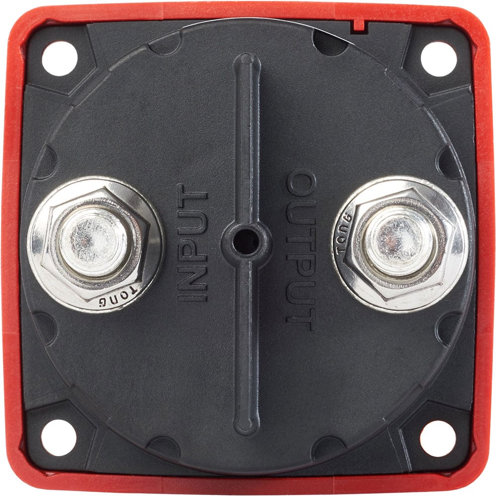 Blue Sea 6004 Single Circuit ON-OFF w/Locking Key - Red [6004] - The Happy Skipper