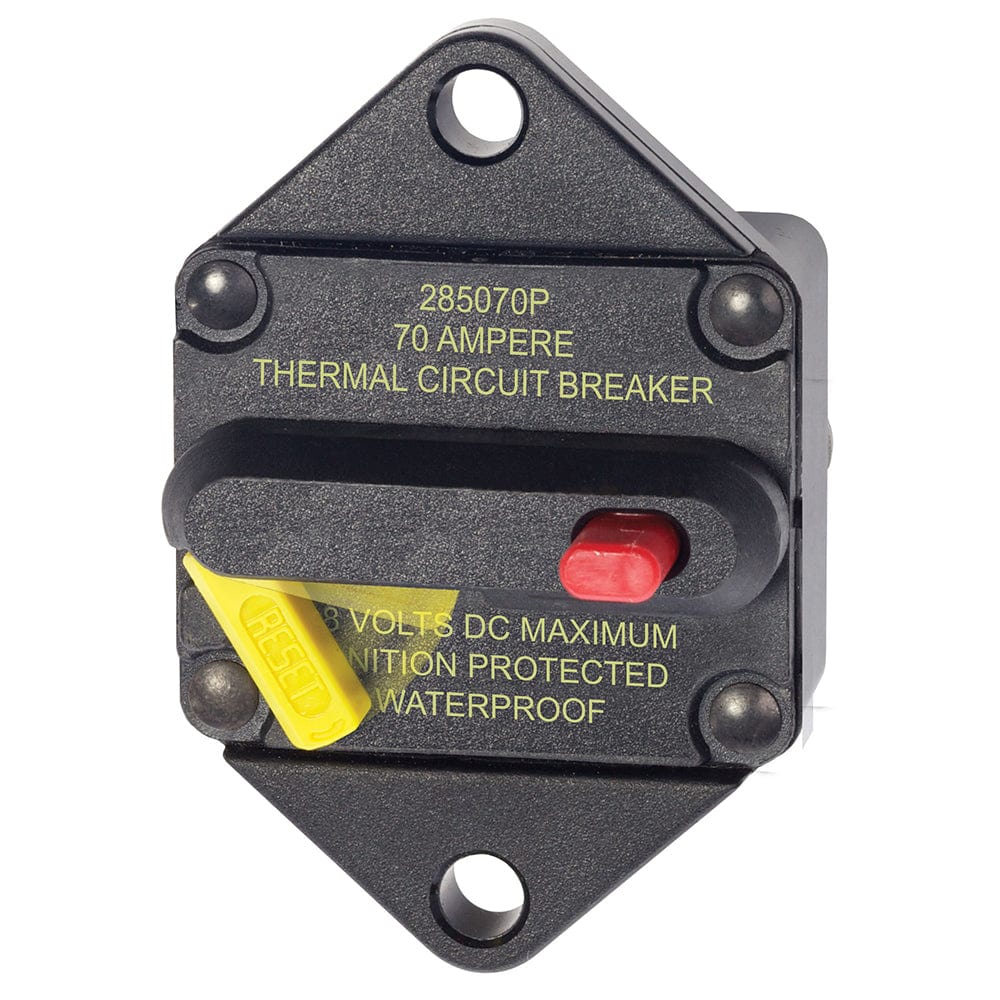 Blue Sea 7085 70 Amp Circuit Breaker Panel Mount 285 Series [7085] - The Happy Skipper