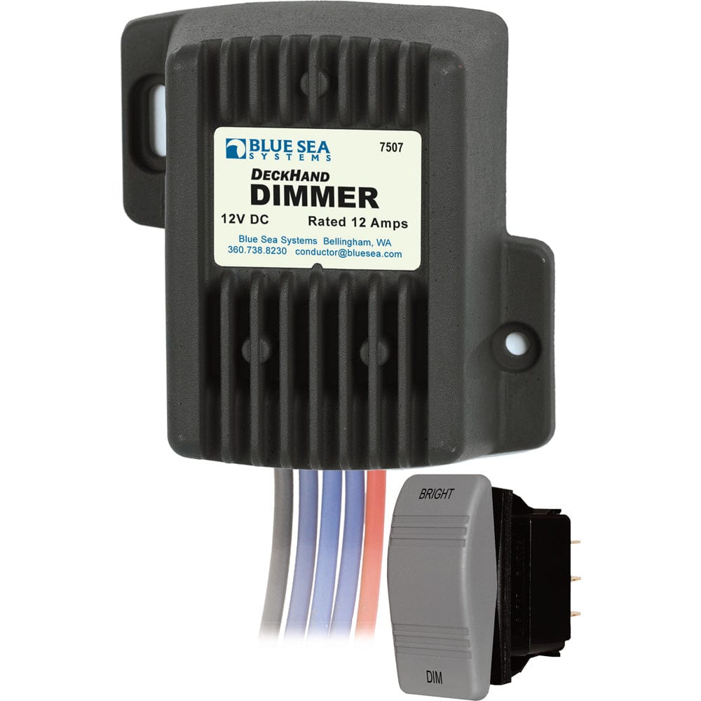 Blue Sea 7507 DeckHand Dimmer - 12 Amp/12V [7507] - The Happy Skipper