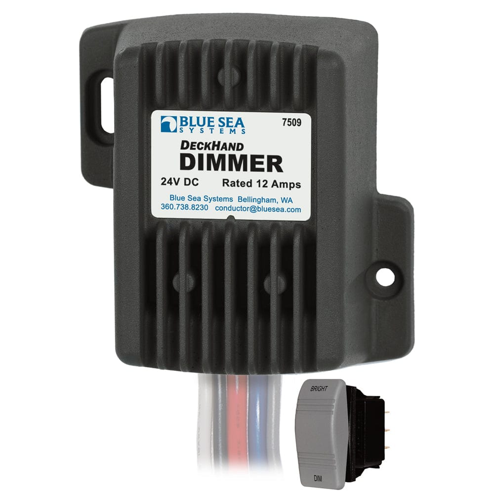 Blue Sea 7509 DeckHand Dimmer - 12 Amp/24V [7509] - The Happy Skipper