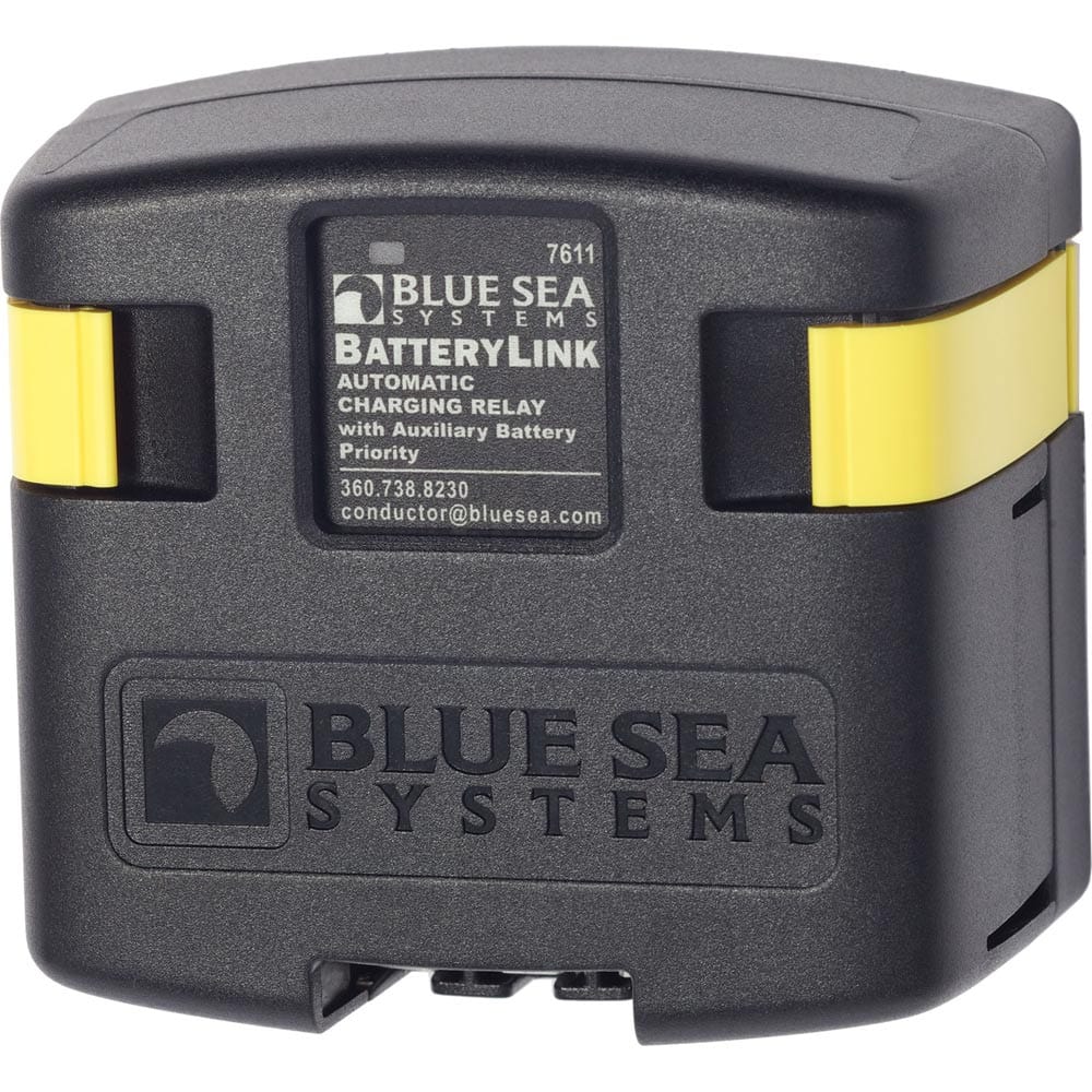 Blue Sea 7611 DC BatteryLink Automatic Charging Relay - 120 Amp w/Auxiliary Battery Charging [7611] - The Happy Skipper