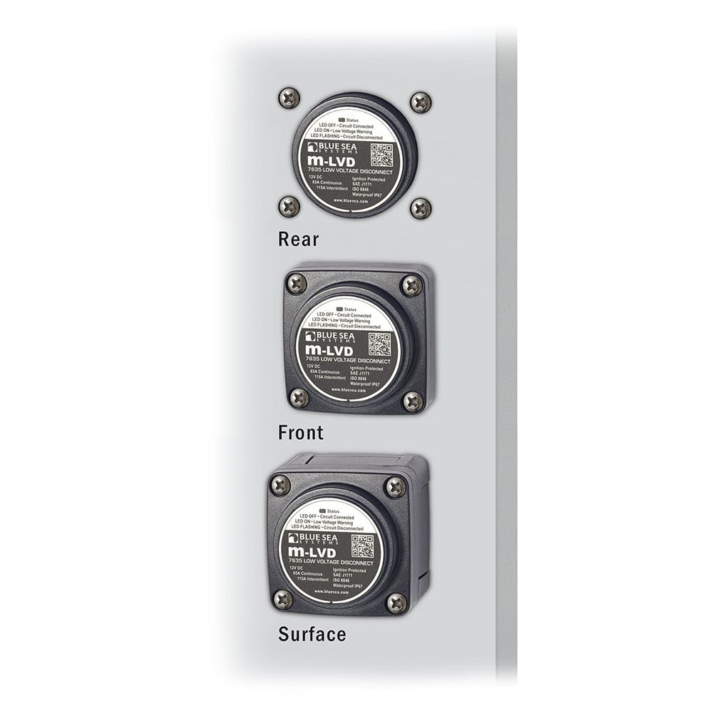 Blue Sea 7635 m-LVD Low Voltage Disconnect [7635] - The Happy Skipper