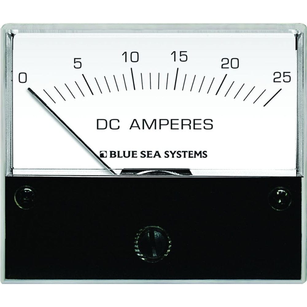 Blue Sea 8005 DC Analog Ammeter - 2-3/4" Face, 0-25 Amperes DC [8005] - The Happy Skipper