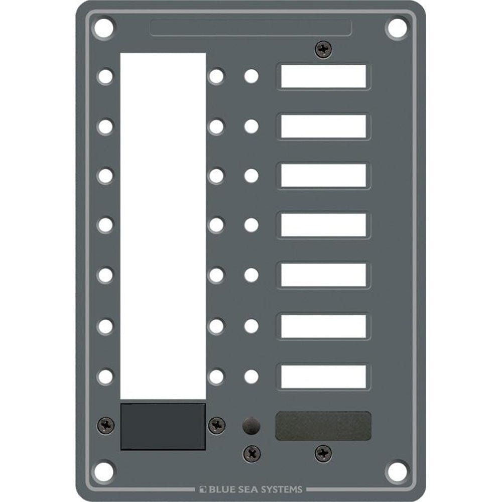 Blue Sea 8087 8 Position DC C-Series Panel - Blank [8087] - The Happy Skipper