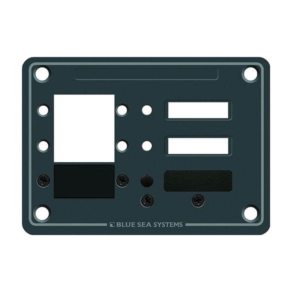 Blue Sea 8088 3 Position DC C-Series Panel - Blank [8088] - The Happy Skipper