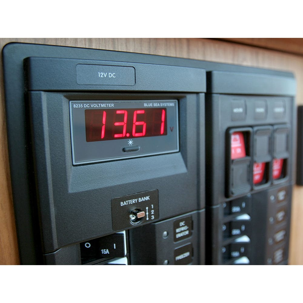 Blue Sea 8235 DC Digital Voltmeter [8235] - The Happy Skipper