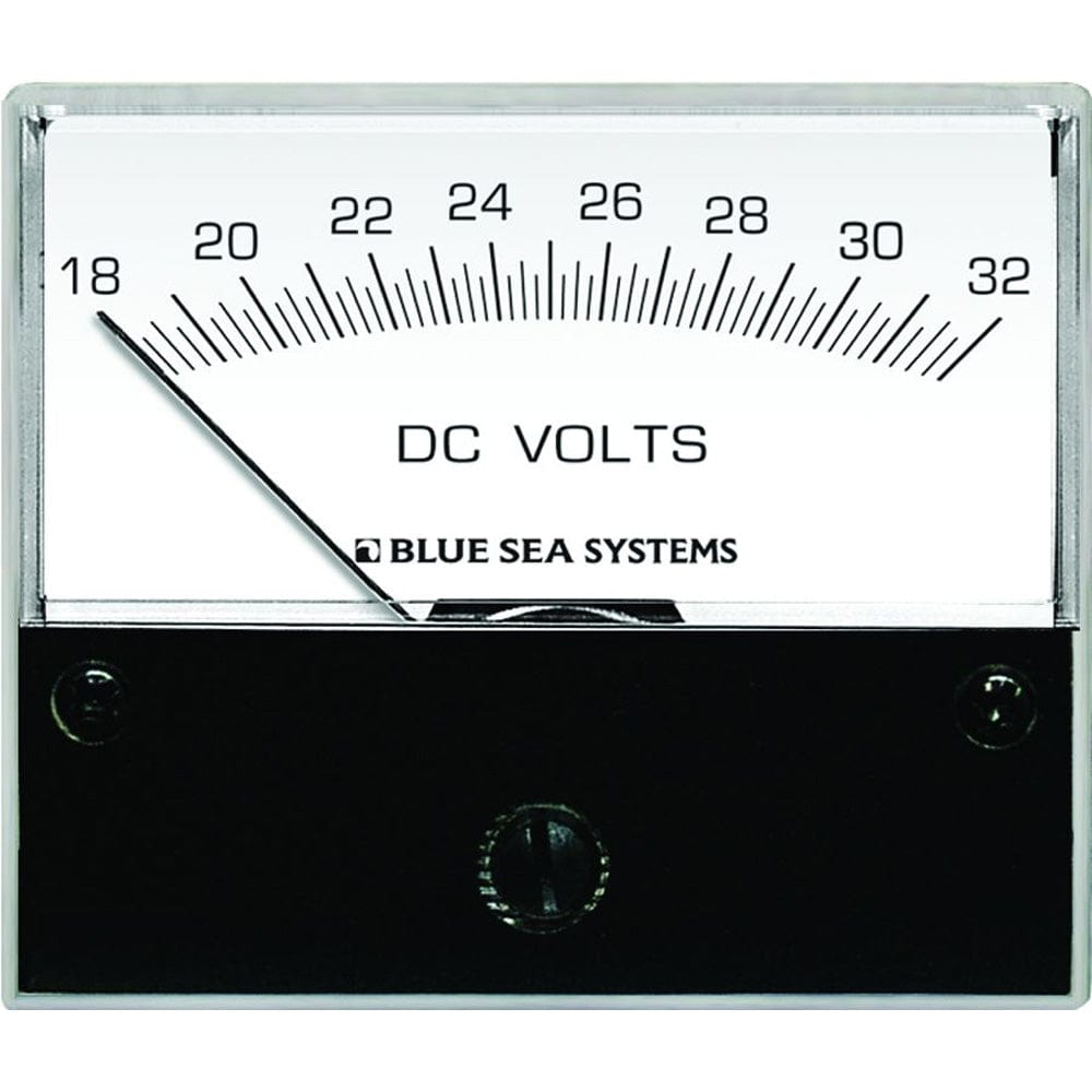 Blue Sea 8240 DC Analog Voltmeter - 2-3/4" Face, 18-32 Volts DC [8240] - The Happy Skipper