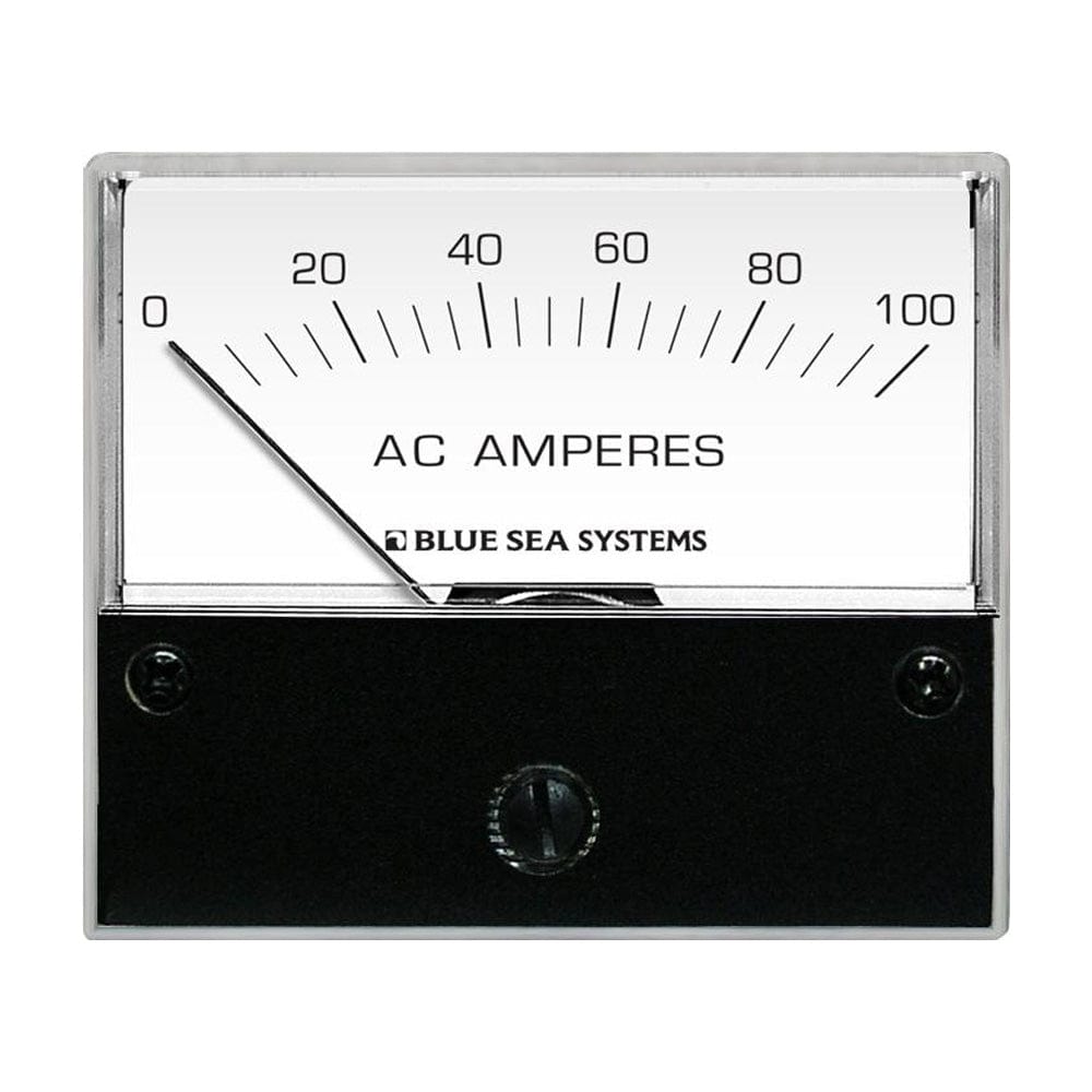 Blue Sea 8258 AC Analog Ammeter - 2-3/4" Face, 0-100 Amperes AC [8258] - The Happy Skipper