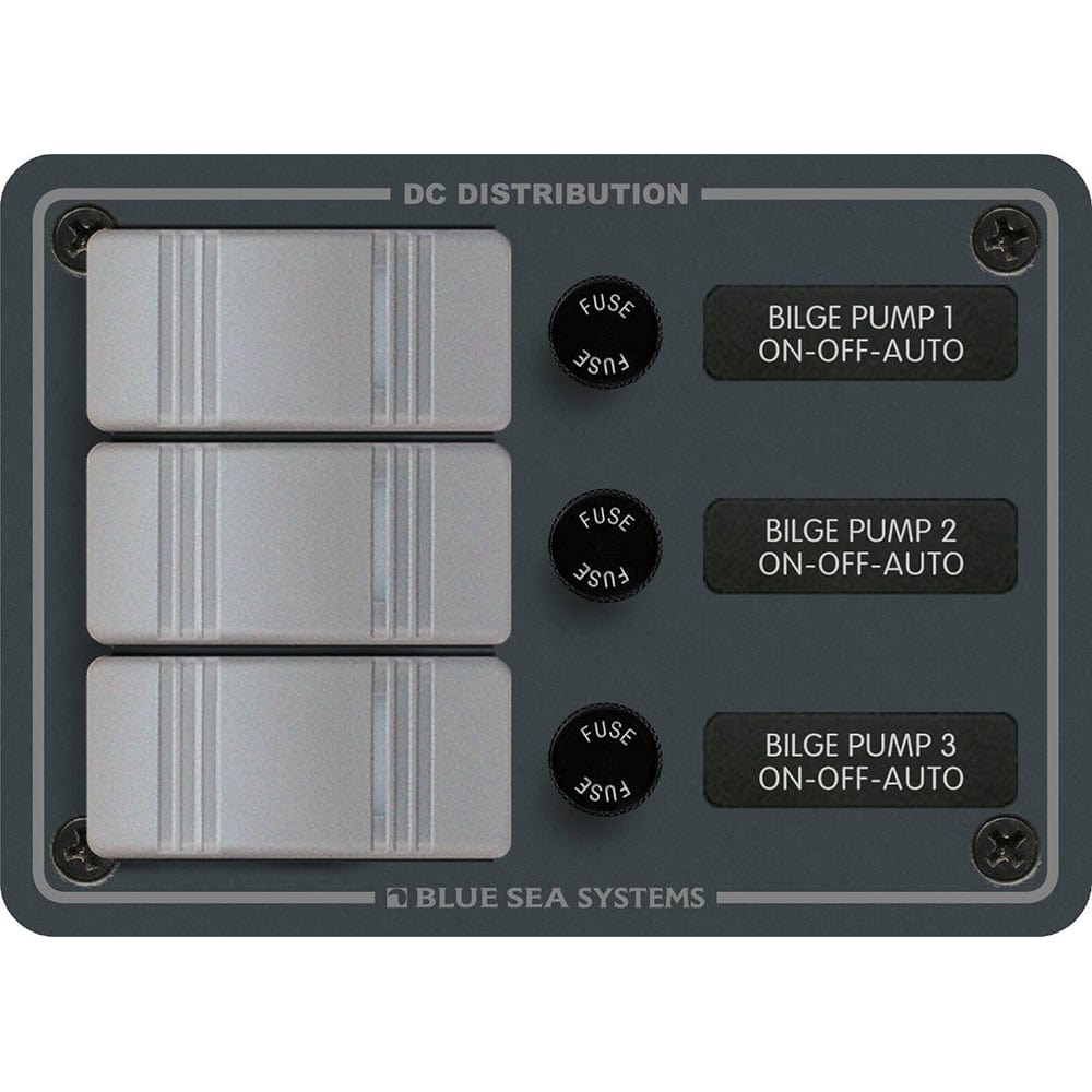 Blue Sea 8665 Contura 3 Bilge Pump Control Panel [8665] - The Happy Skipper