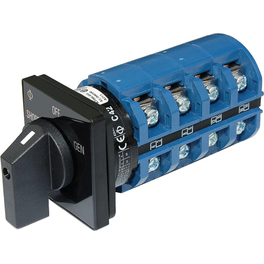 Blue Sea 9093 Switch AC 120 + 120/240VAC OFF+2 Positions [9093] - The Happy Skipper
