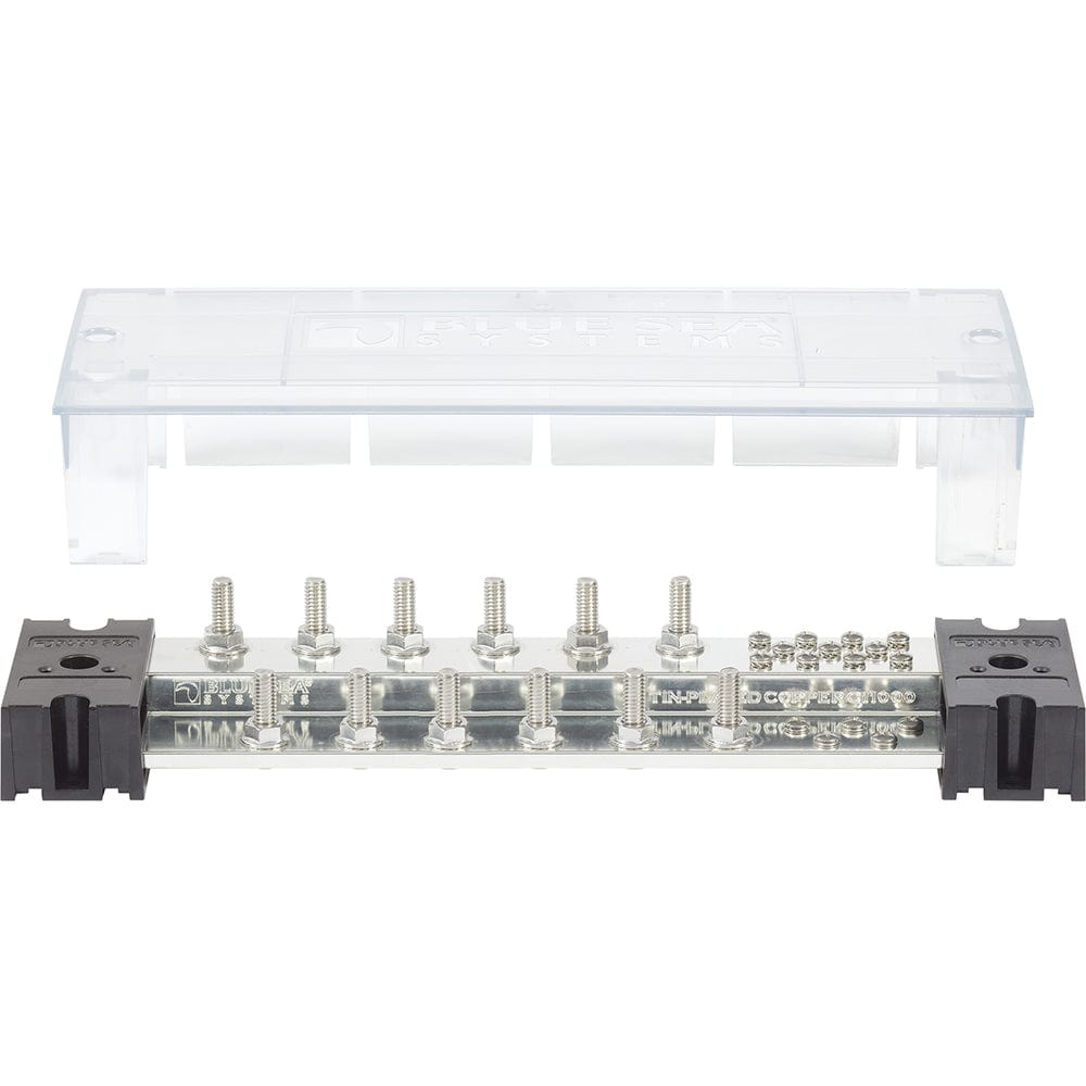 Blue Sea PowerBar 1000 - 12 5/16" Terminal Studs w/Cover [1993] - The Happy Skipper