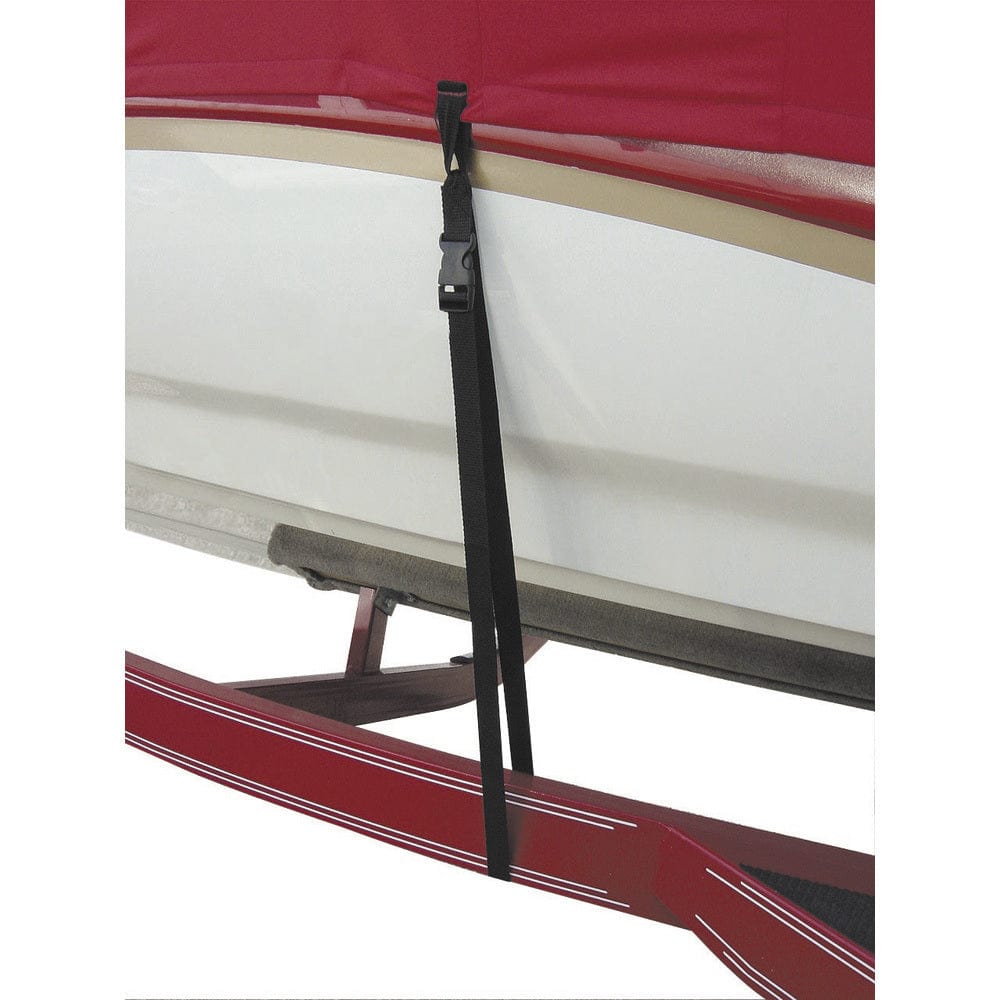 BoatBuckle Snap-Lock Boat Cover Tie-Downs - 1" x 4' - 6-Pack [F14264] - The Happy Skipper